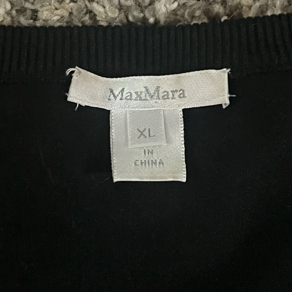 Max Mara wool cropped cardigan black - Picture 2 of 7